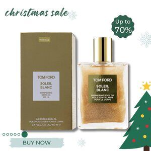 Tom Ford Ladies Private Blend Soleil Blanc Shimmering Body Oil  3.4 Oz
